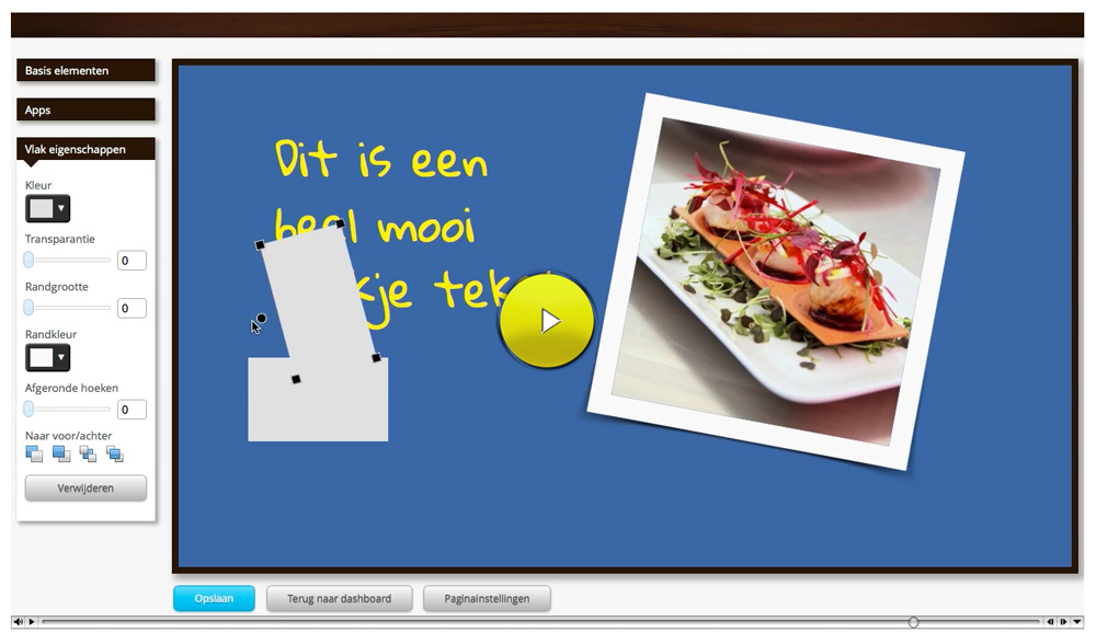 Meulengraaf-digital-signage-pagina-maken