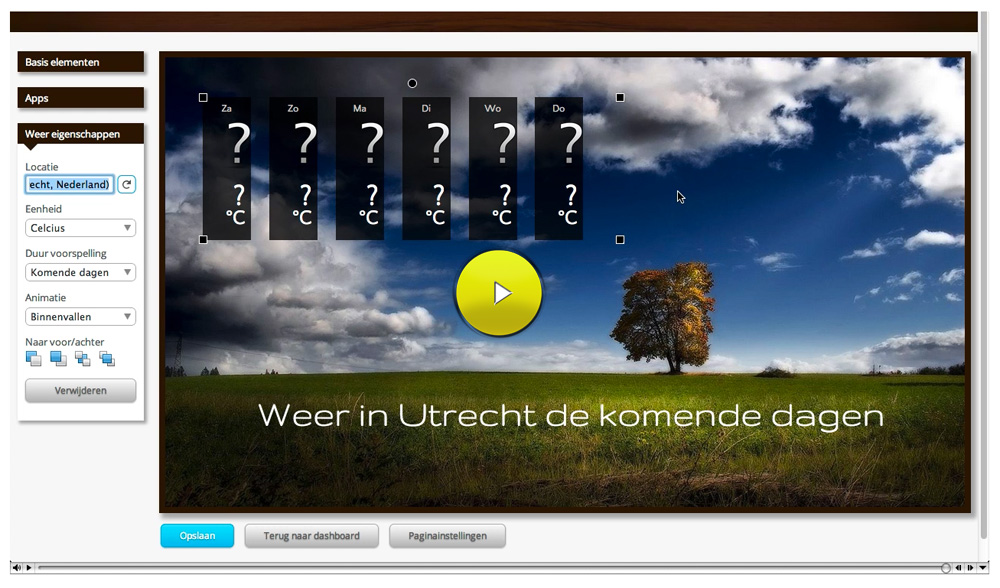 Meulengraaf-digital-signage-weerbericht-maken